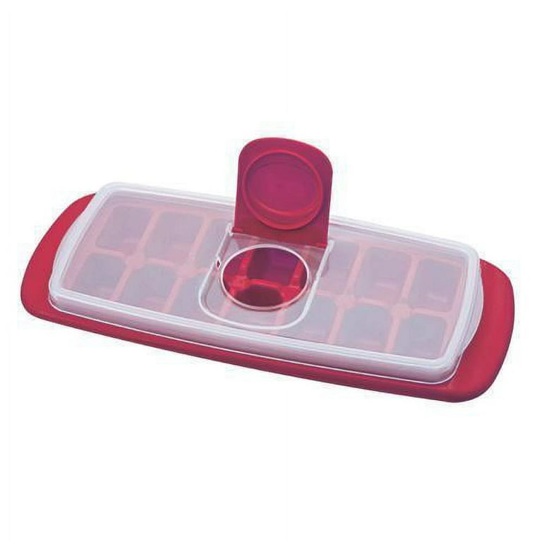 Ice Cube Tray With Cover, Durable Spill Proof Ice Cube Tray, Multipurpose Ice Cube Tray Ice Cube Tray With Cover, Durable Spill Proof Ice Cube Tray, Multipurpose Ice Cube Tray